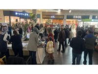 Polis memurları depremzedeler için hayır panayarı düzenledi