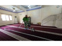 Karaköprü’de camiler ramazan ayı için temizleniyor