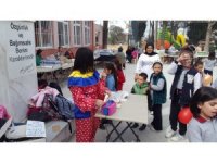 İlkokulda depremzedeler yararına hayır çarşısı