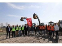 8 milyonluk projede ilk kepçeyi Başkan Soykan vurdu
