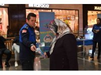 Samsun zabıtası tüketicileri bilgilendirdi