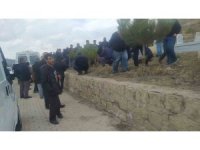 8 yıl sonra kemikleri bulunmuştu, o kemiklerle bugün defnedildi