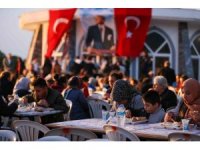 Buca’da ilk iftar sofrası Mevlana Tesisleri’nde kuruldu
