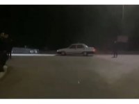 Drift attı, 20 bin TL ceza yedi...O anlar kamerada