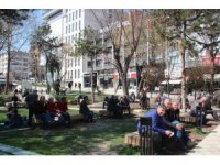 Güneş vatandaşları dışarıda vakit geçirmeye davet ediyor