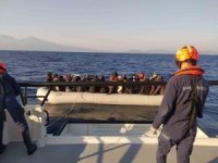 Aydın’da 34 düzensiz göçmen kurtarıldı