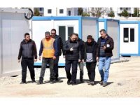 Konteyner kentin yapımında son aşamaya gelindi