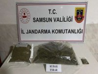 Samsun’da 3,5 kilo kubar esrar ele geçirildi: 2 gözaltı