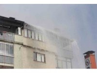 Su borusu patladı, ortalık savaş alanına döndü