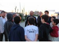 Bebek, depremzedelerle iftar yaptı