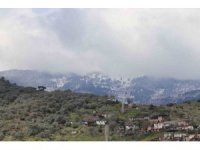 Aydın dağları beyaza büründü
