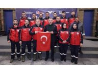 Başkan Büyükakın: "Dünyanın her yerindeki afetlere karşı hazırlıklı olacak şekilde teyakkuzdayız"