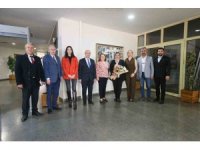 Sivas ve Erzincan dernek yetkilileri, Başkan Çerçioğlu ile görüştü