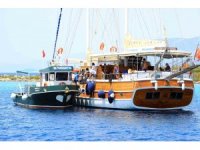 Atık alım tekneleri sezona hazırlanıyor