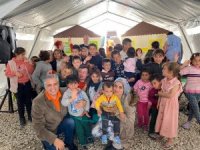 Bodrum’un dostluk kenti Hatay’da çocukların yüzü gülüyor