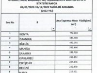 Bilecik’te 2022 yılında yabancılara en fazla tarım arazisi satılan iller arasında 3’üncü oldu