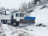 Büyükşehir zirvelerde karla mücadele mesaisinde