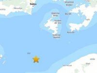 Datça'da korkutan deprem