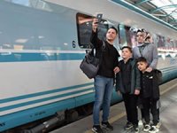 Ankara-Sivas Yüksek Hızlı Treni, ilk ücretsiz seferini yaptı