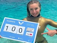 Milli sporcu Şahika Ercümen, 100 metrede Türkiye rekoru kırdı