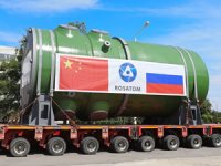 Çin’deki Tianwan NGS’nin 7’nci ünitesine ait reaktör kabı sahaya ulaştı