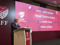 Ziraat Türkiye Kupası'nda 1. eleme turu kuraları çekildi