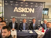 Bakan Özhaseki, ABD'de Türk iş insanlarıyla bir araya geldi