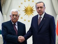 Cumhurbaşkanı Erdoğan, Filistin Devlet Başkanı Abbas'la telefonda görüştü
