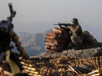 Suriye'nin kuzeyindeki Zeytin Dalı ve Barış Pınarı bölgelerinde 3 terörist etkisiz hale getirildi