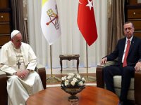 Cumhurbaşkanı Erdoğan, Vatikan Devlet Başkanı Papa Franciscus ile telefonda görüştü