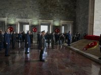 Büyük Önder Atatürk için Anıtkabir'de tören düzenlendi