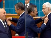 Demokrat Parti'den istifa eden Cemal Enginyurt ve Salih Uzun CHP'ye katıldı