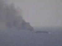 Kınalıada açıklarında bir tekne alev aldı!