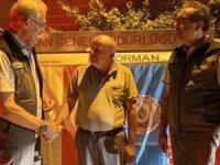 Yangına patlak lastikle su taşıyan çiftçiye hediye!