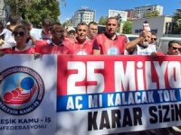 Memurların Cumhurbaşkanlığı'na yürüyüşüne ‘Polis’ engeli!