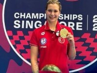 Defne Kurt, 4 günde 3 kez dünya şampiyonu!