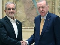 Cumhurbaşkanı Erdoğan, Pezeşkiyan ile görüştü!
