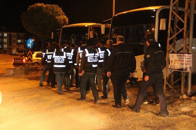 Elazığ’da 500 polisle huzur operasyonu