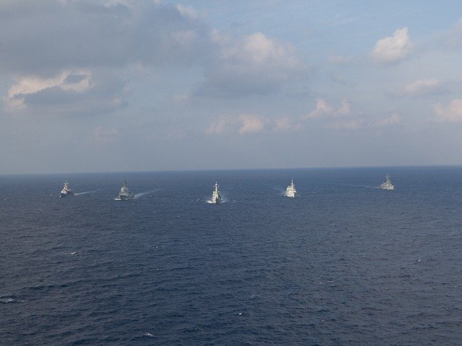 Türk Donanması Ve Nato Unsurları İle Doğu Akdeniz’de Geçiş Eğitimi