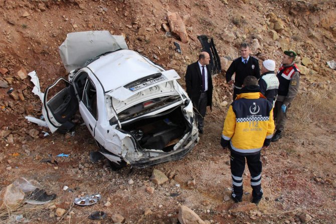 Yozgat'ta trafik kazası: 2 ölü