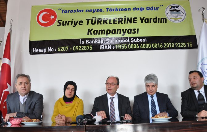 Yörükler, Suriye’deki Türkmenler için yardım kampanyası başlattı