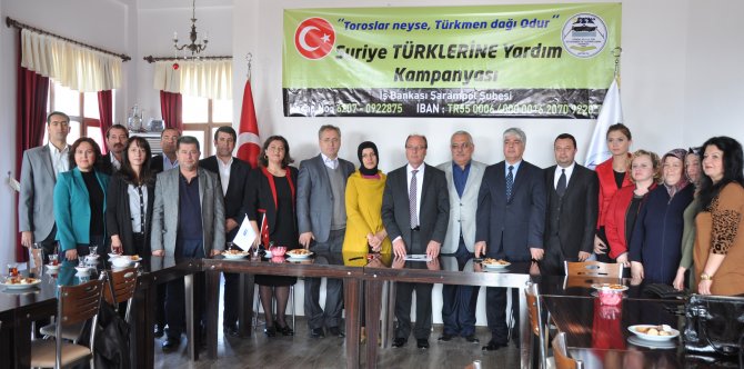 Yörükler, Suriye’deki Türkmenler için yardım kampanyası başlattı