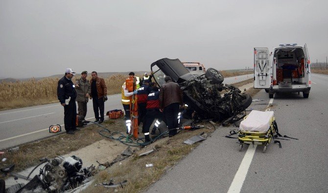 Sungurlu’da Trafik Kazası: 1 Yaralı