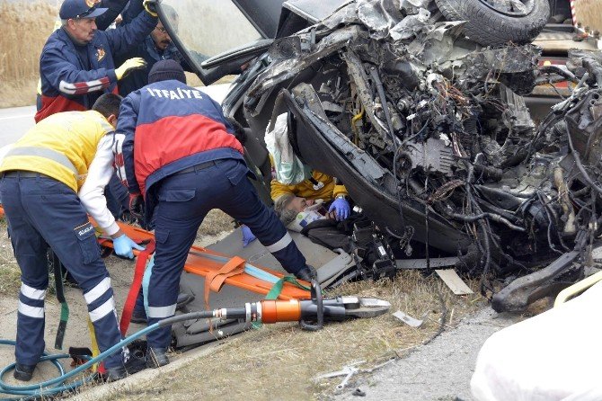 Sungurlu’da Trafik Kazası: 1 Yaralı