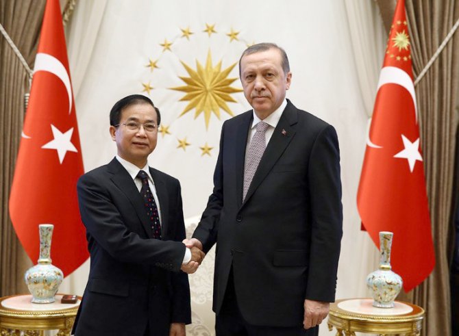 Erdoğan, Vietnam Büyükelçisi Tuan'ı kabul etti