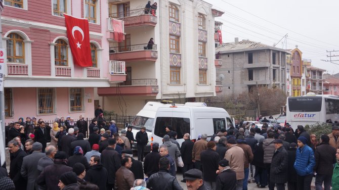 Şehit Kabukçu’nun cenazesi helallik için evine getirildi