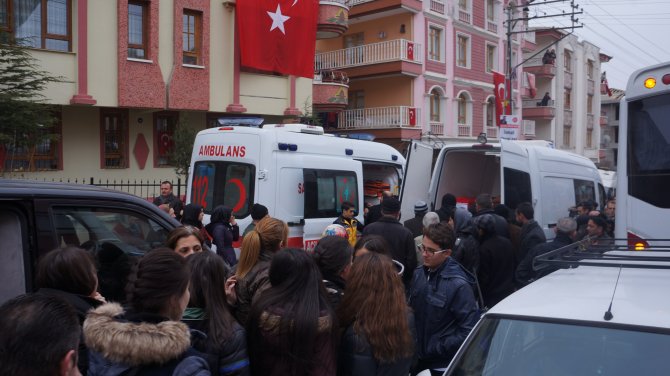 Şehit Kabukçu’nun cenazesi helallik için evine getirildi
