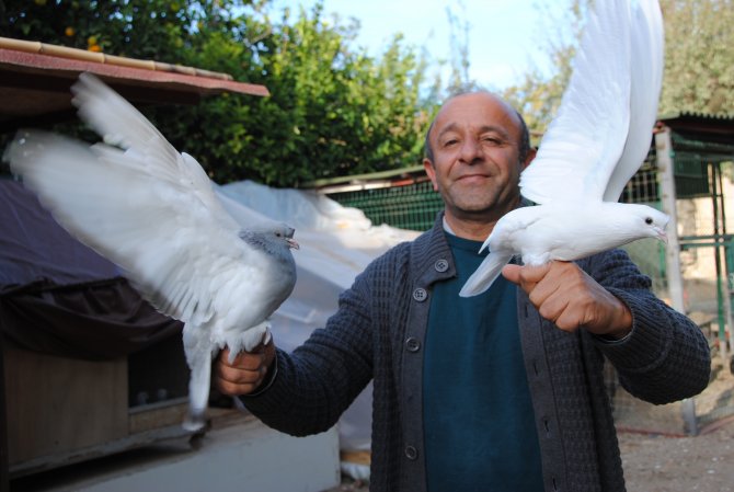 DSP'li Çakmak, Silivri'deki gazetecilere özgürlük için güvercin uçurdu