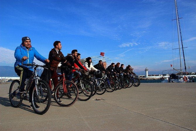 Burhaniye Uygulamalı Bilimlerde Bisiklet Turu