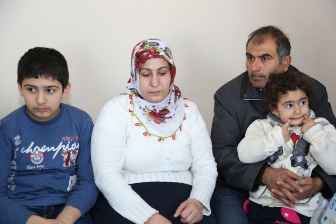 Sur’da iki ateş arasında kalan aile, hastane odasına sığındı
